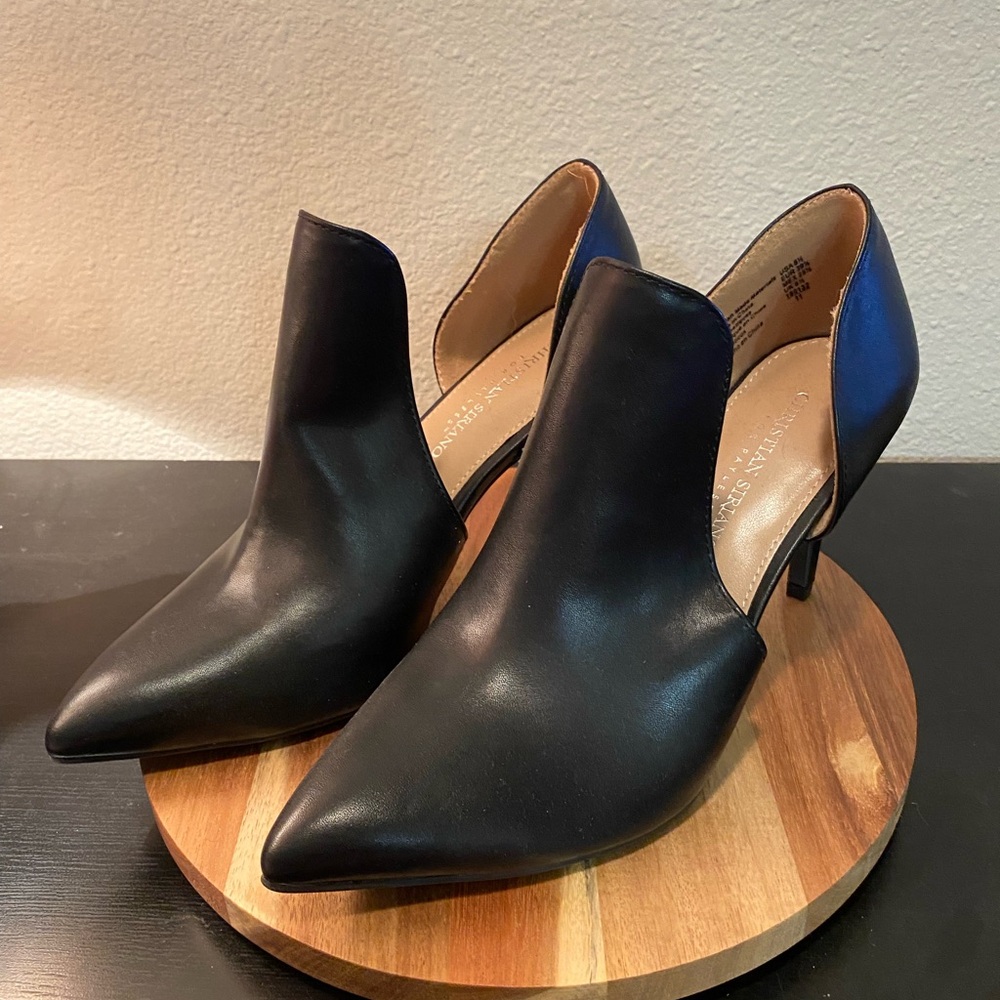 Christian Siriano Black High Heels